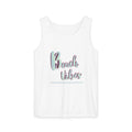 Beach Vibes Graphic Unisex Garment-Dyed Tank Top