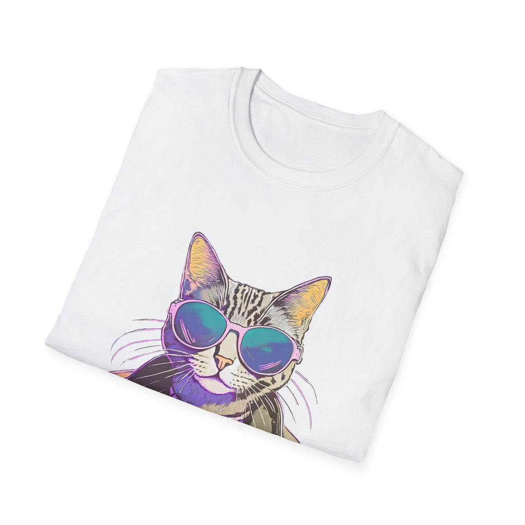 Cool Cat in Sunglasses Graphic Tee