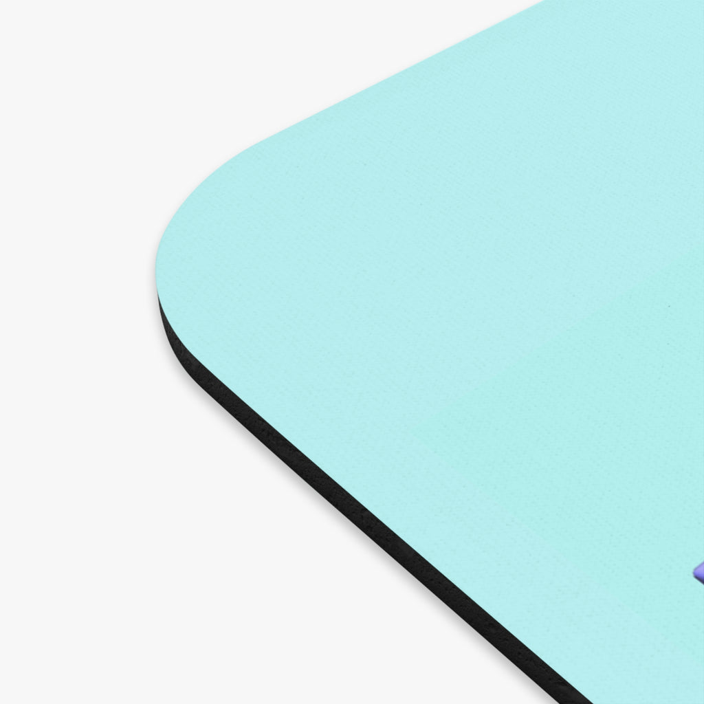 LOVE Colorful Modern 3D Typography Mouse Pad (Rectangle)