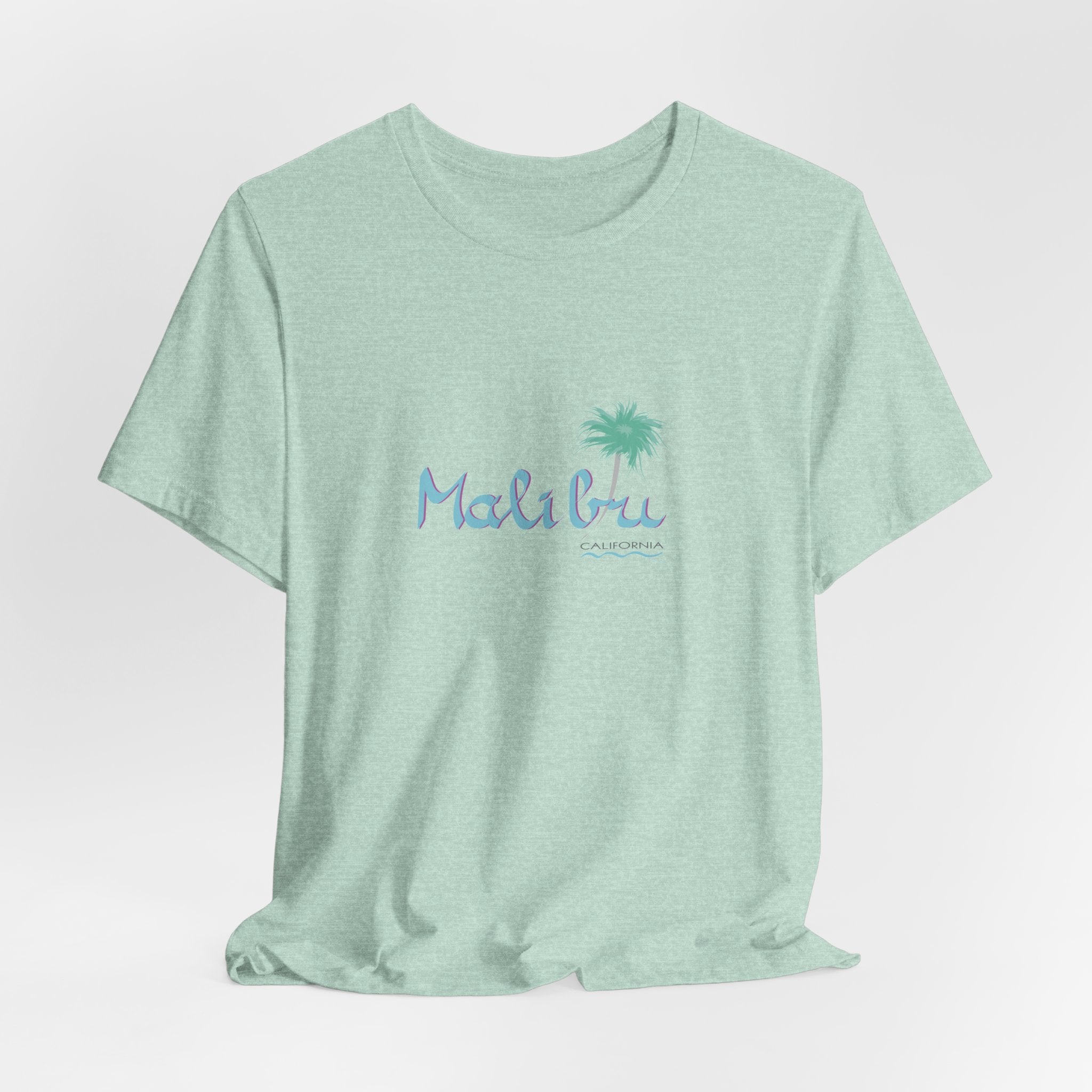 Malibu California Graphic Unisex Jersey Short Sleeve Tee