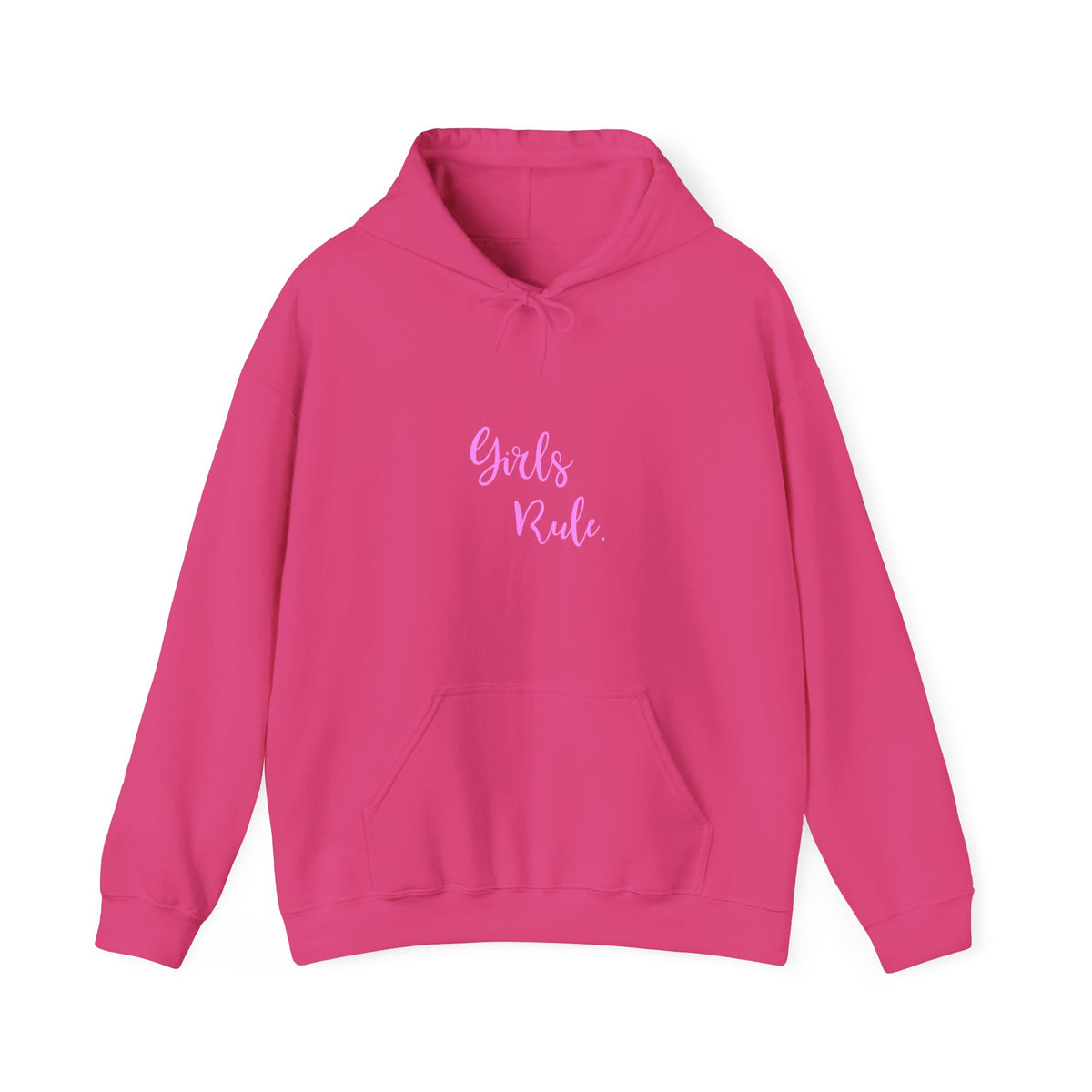 Girls Rule Cool Graphic Hoodie for Women and Girls