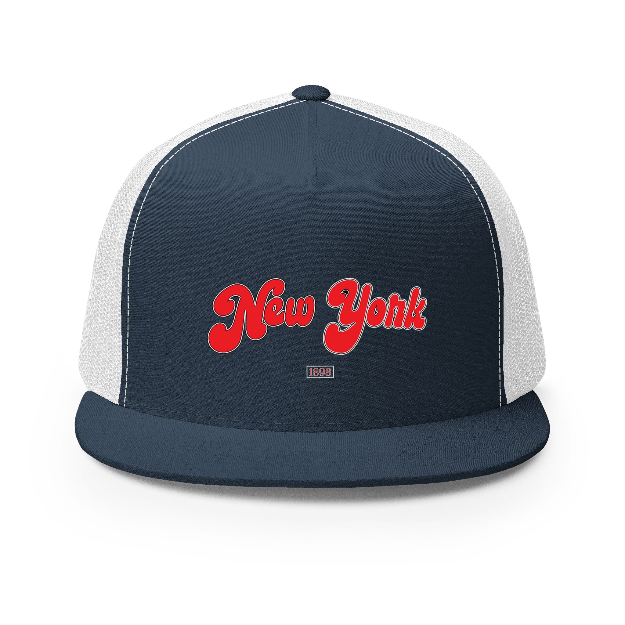 New York Trucker Hat | Red City Graphic Cap