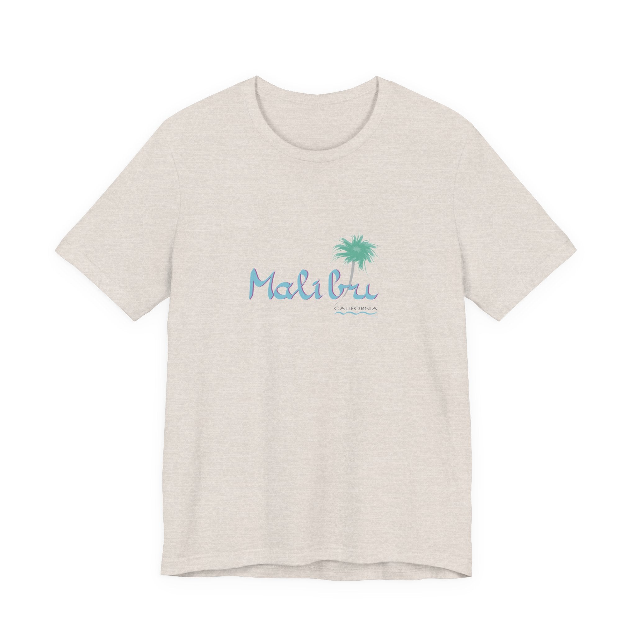 Malibu California Graphic Unisex Jersey Short Sleeve Tee