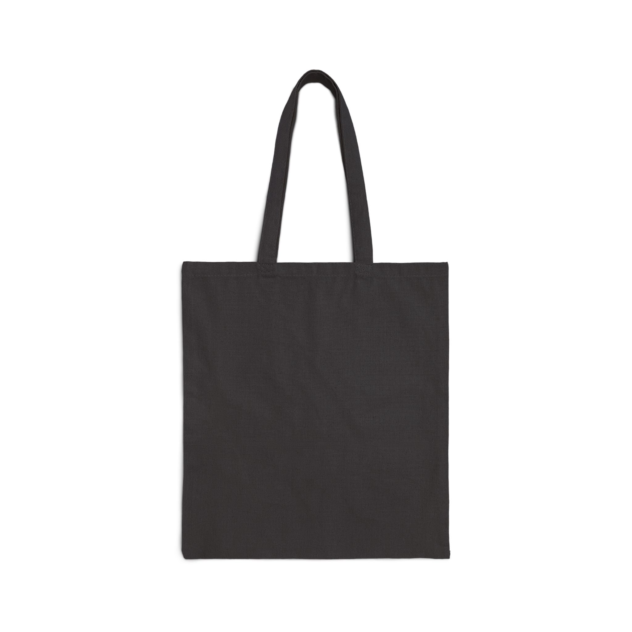 Beach Please Dog in Blue HatCotton Canvas Tote Bag