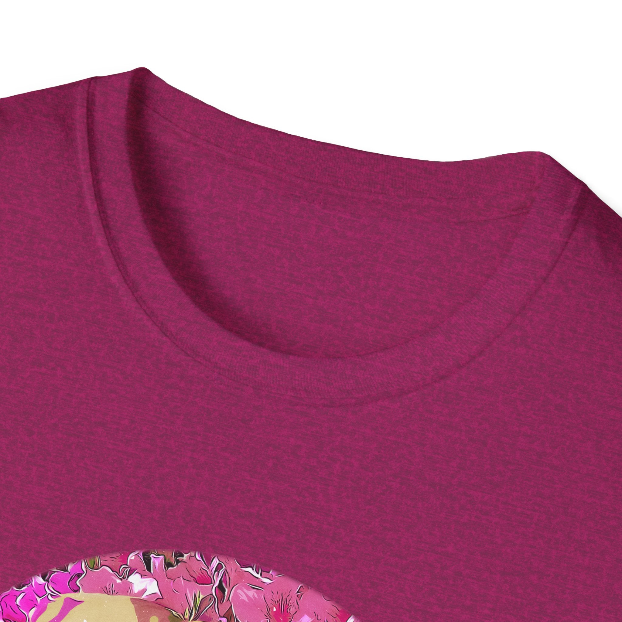 Labrador Retriever Floral Graphic T-Shirt for Dog Lovers