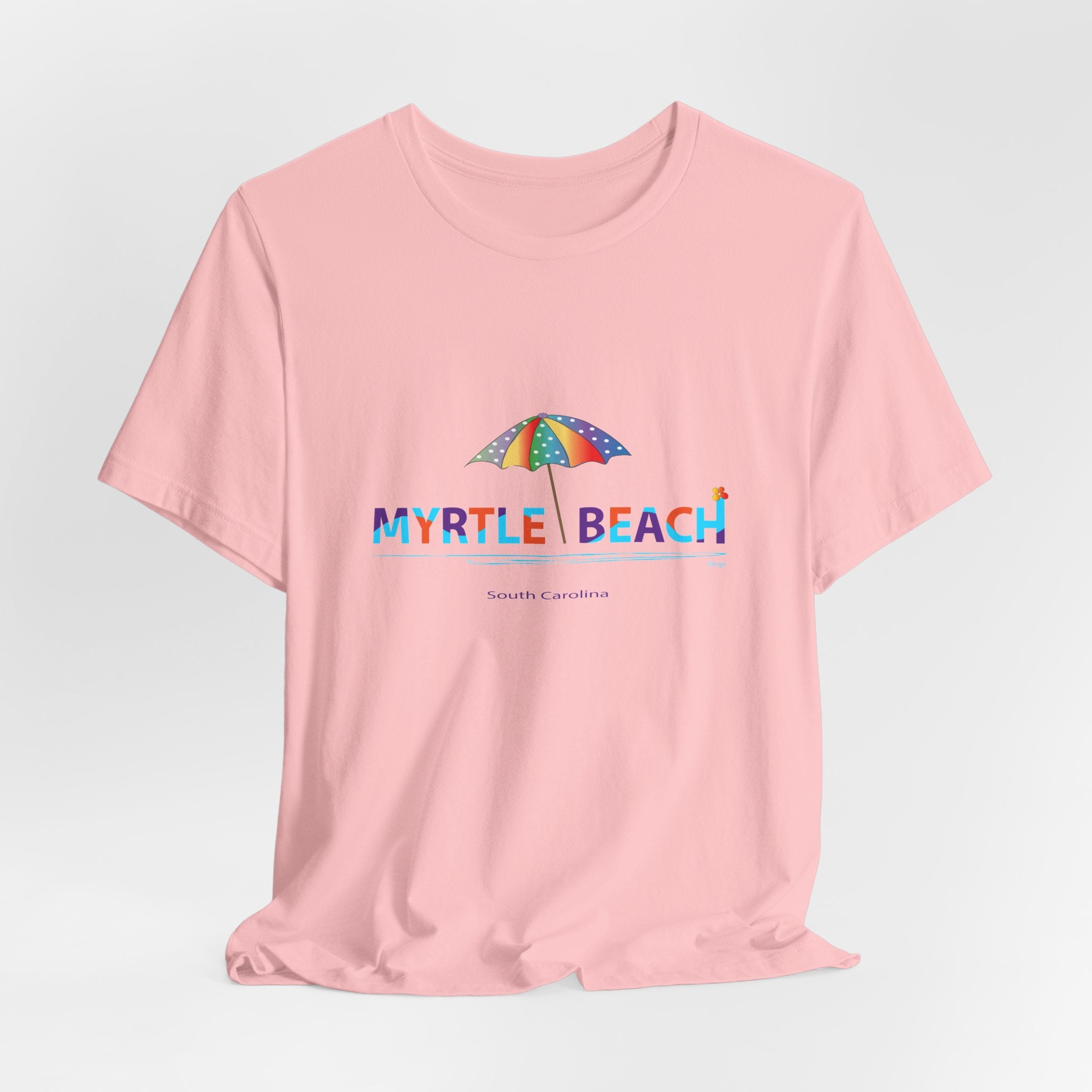 Myrtle Beach South Carolina Graphic Tee Unisex Jersey Short Sleeve Tee