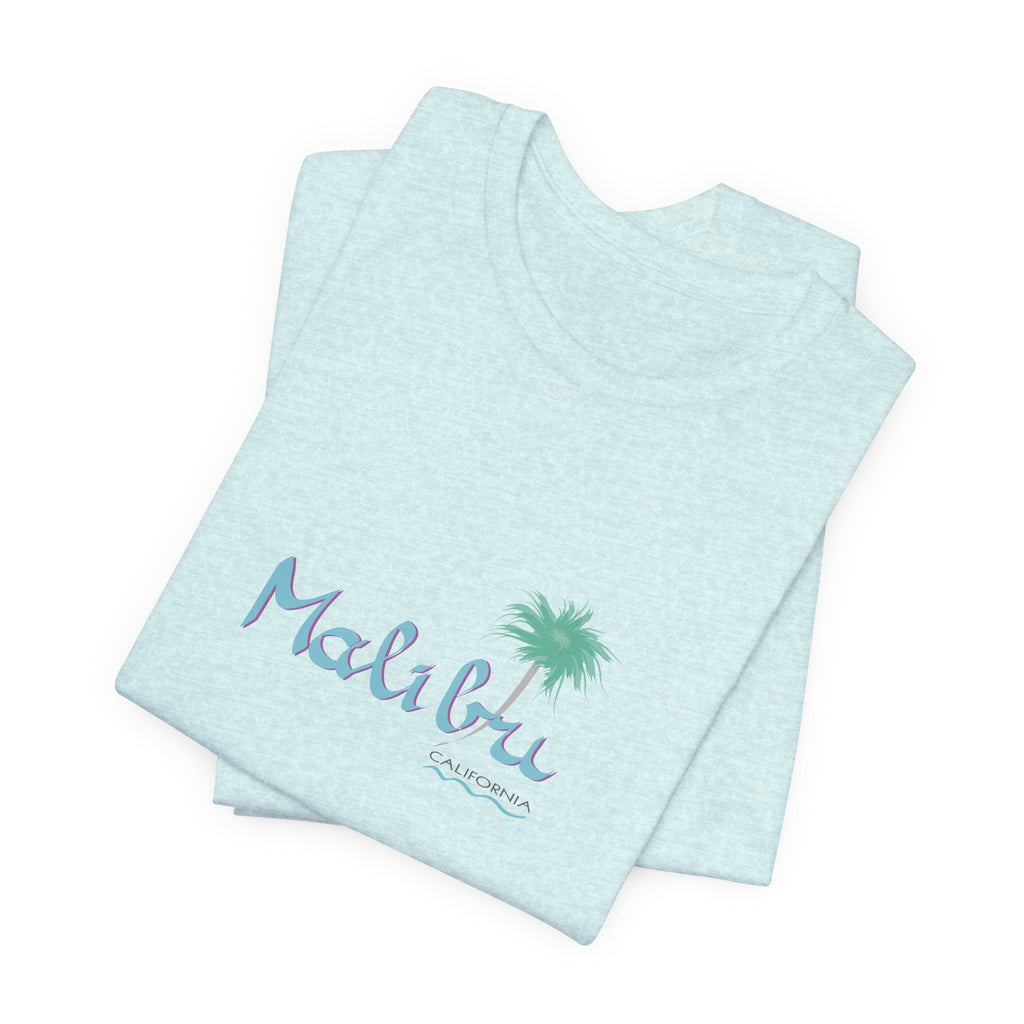 Malibu California Graphic Unisex Jersey Short Sleeve Tee
