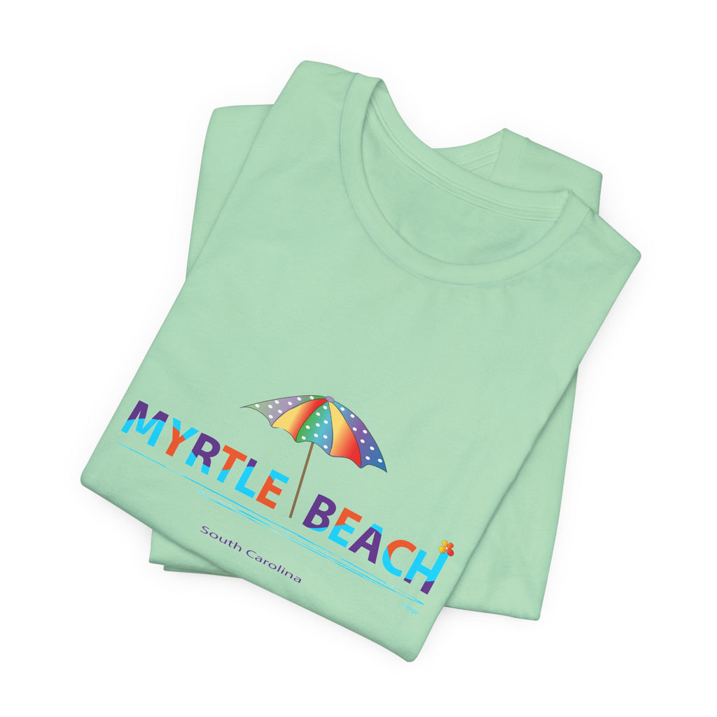 Myrtle Beach South Carolina Graphic Tee Unisex Jersey Short Sleeve Tee