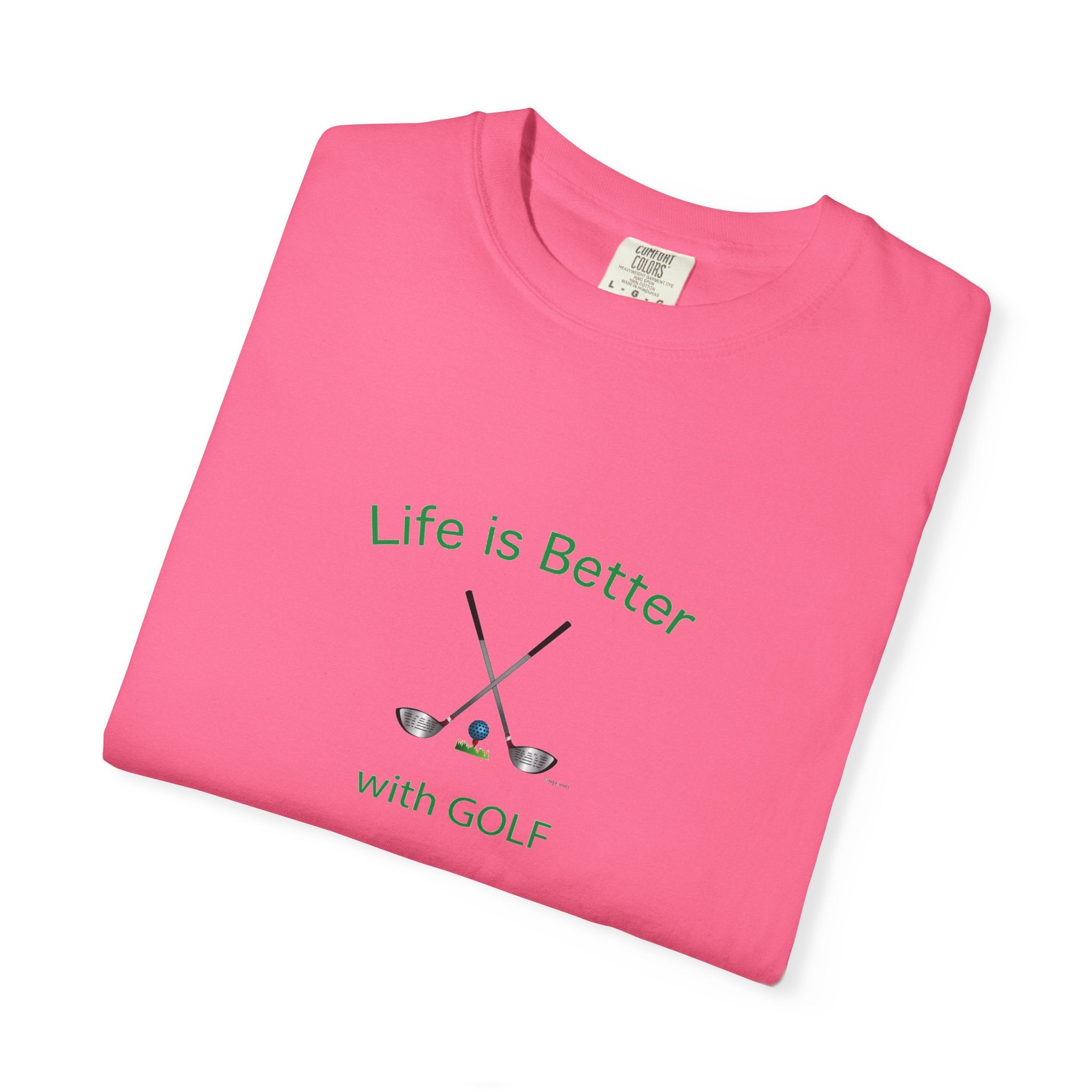 Life Is Better With Golf Graphic Unisex T-shirt