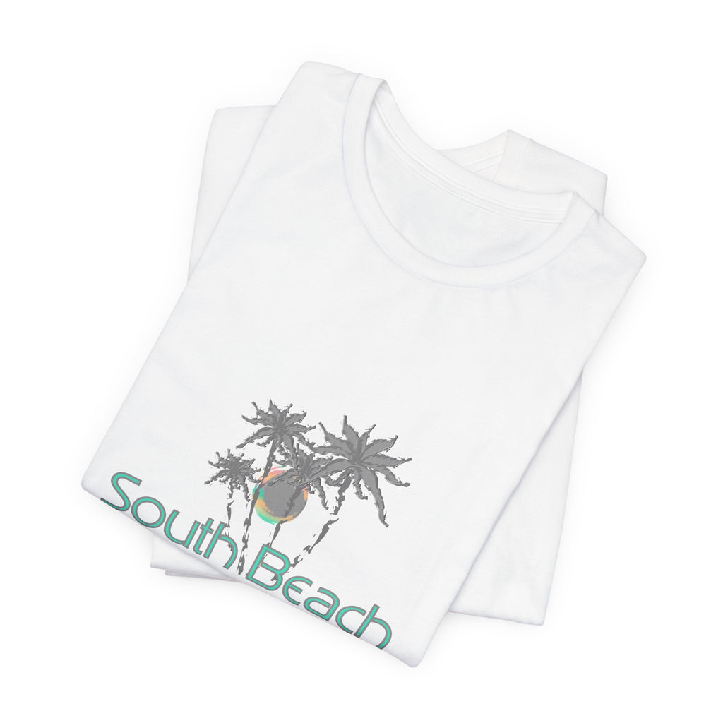 South Beach Graphic Unisex Jersey Short Sleeve Tee