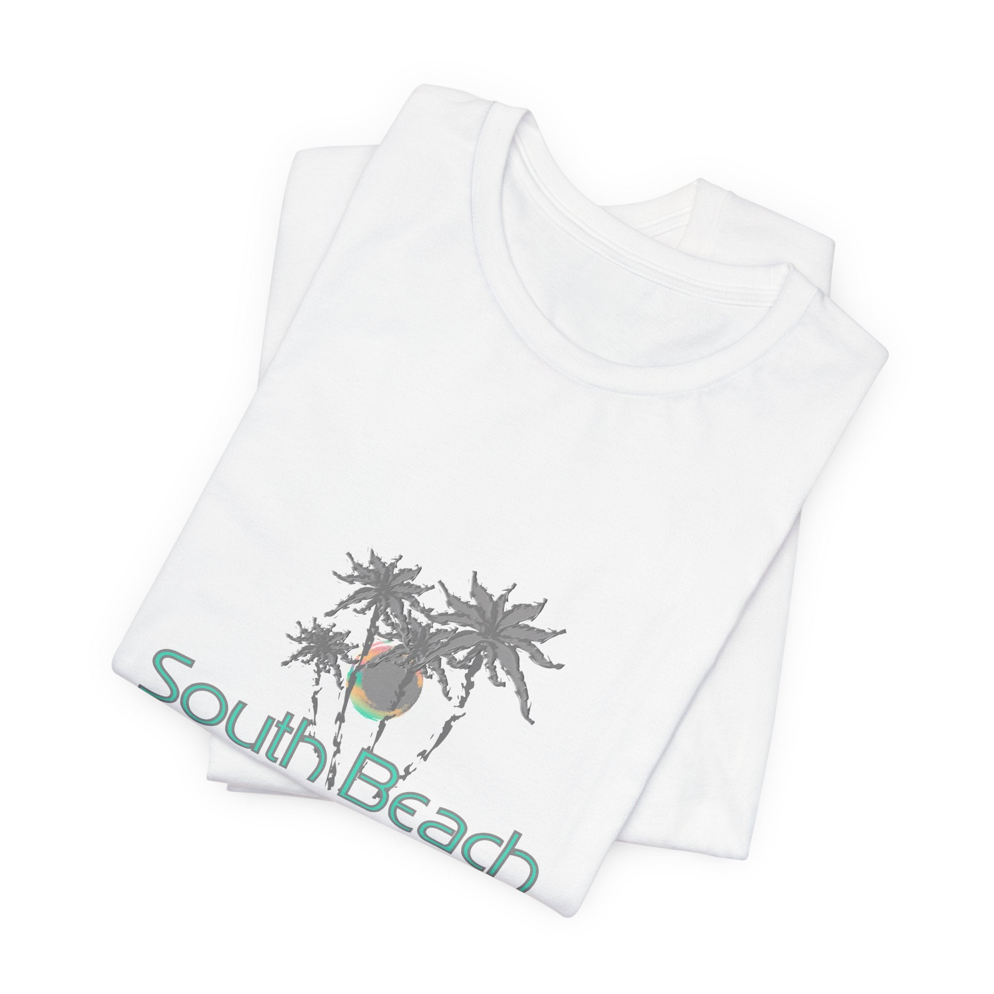 South Beach Graphic Unisex Jersey Short Sleeve Tee