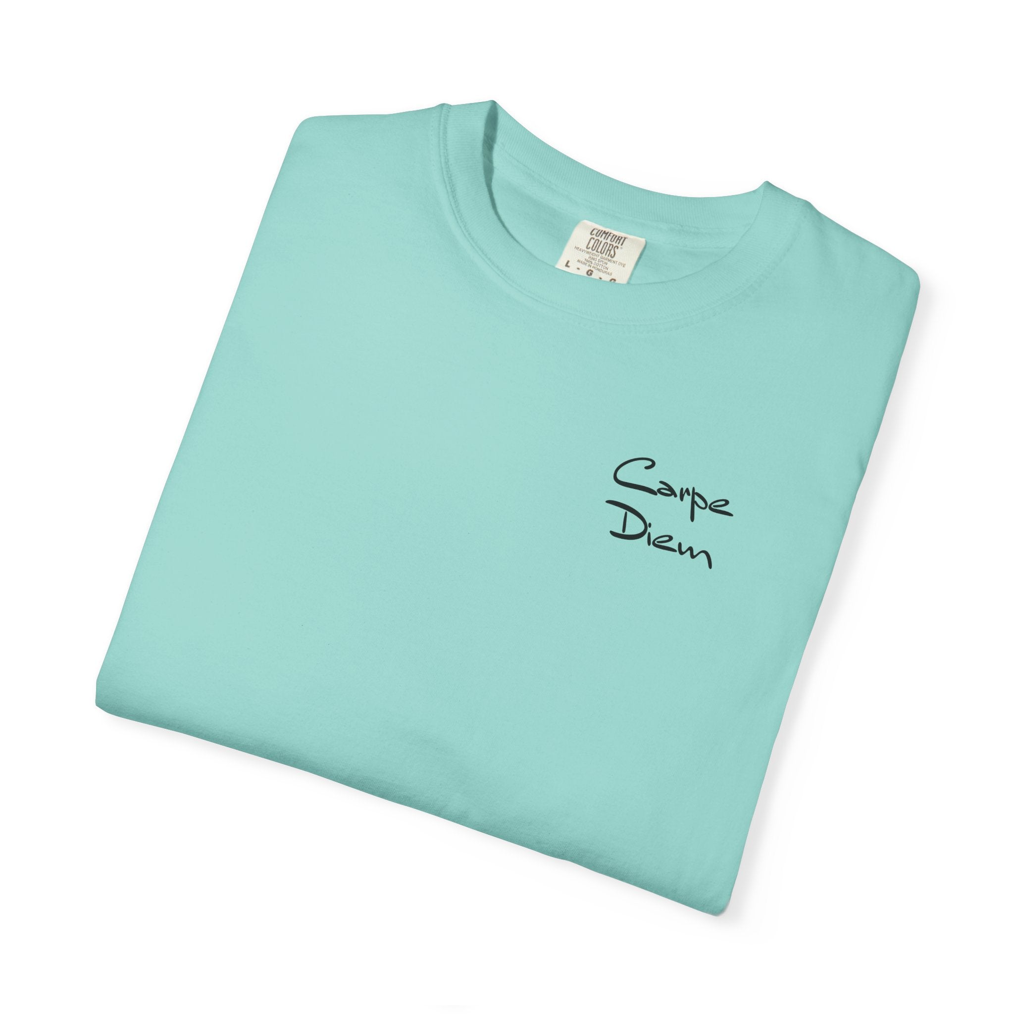 Carpe Diem Black Script Graphic Unisex T-shirt