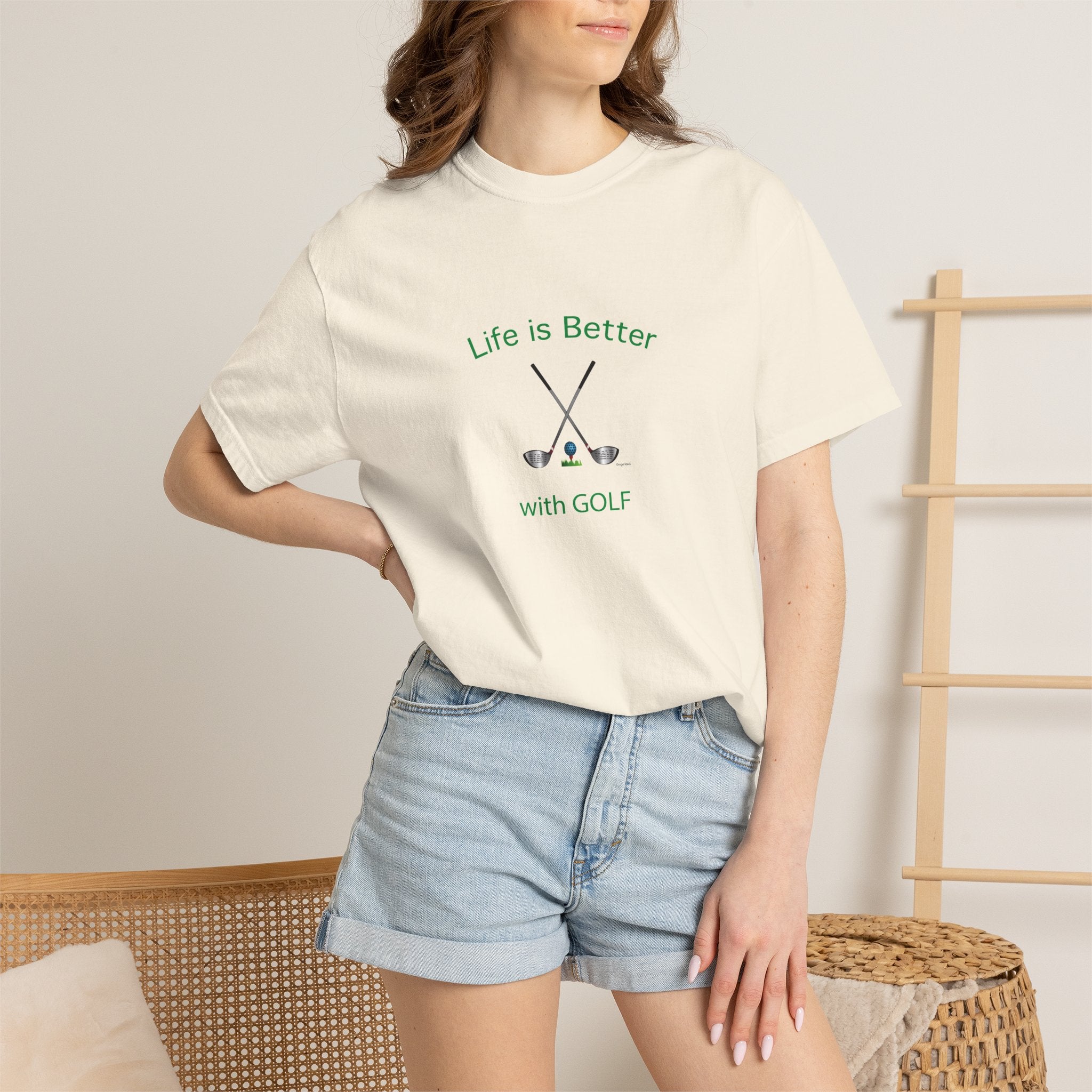 Life Is Better With Golf Graphic Unisex T-shirt