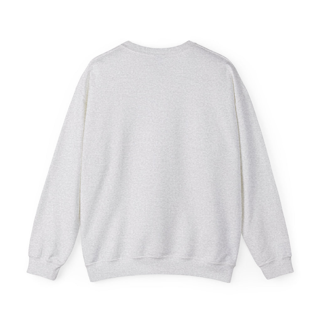 Fun Purr-fectly Chilled Cat Graphic Unisex Heavy Blend™ Crewneck Sweatshirt