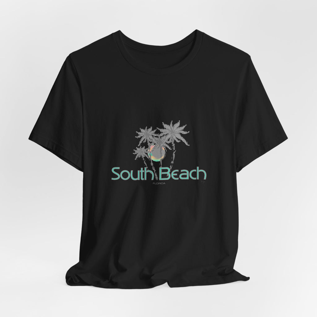 South Beach Graphic Unisex Jersey Short Sleeve Tee