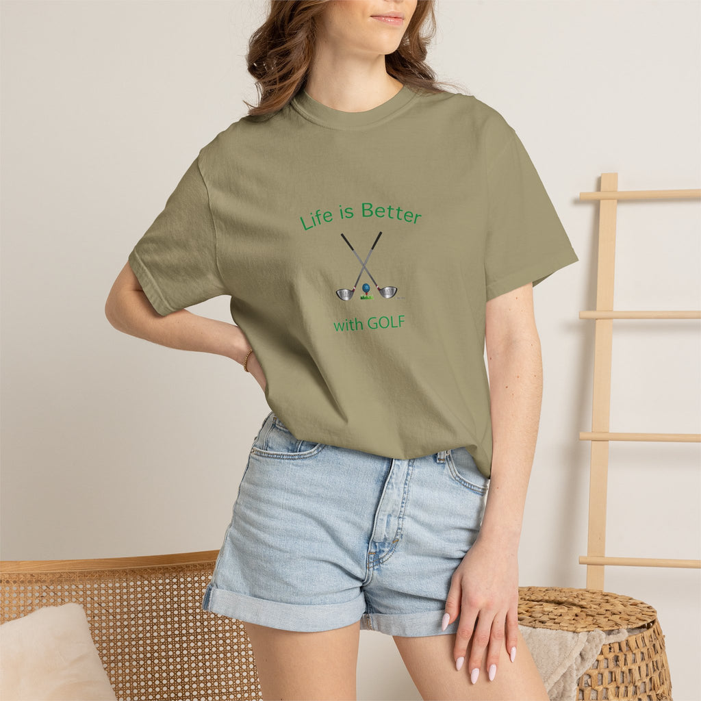 Life Is Better With Golf Graphic Unisex T-shirt