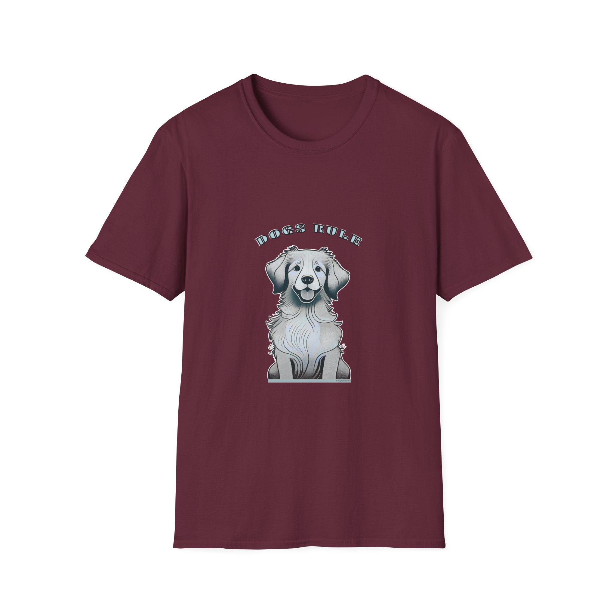 Dogs Rule Graphic Tee
