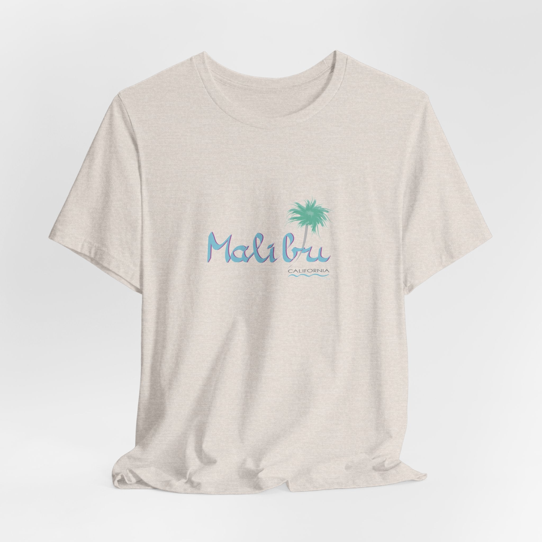 Malibu California Graphic Unisex Jersey Short Sleeve Tee