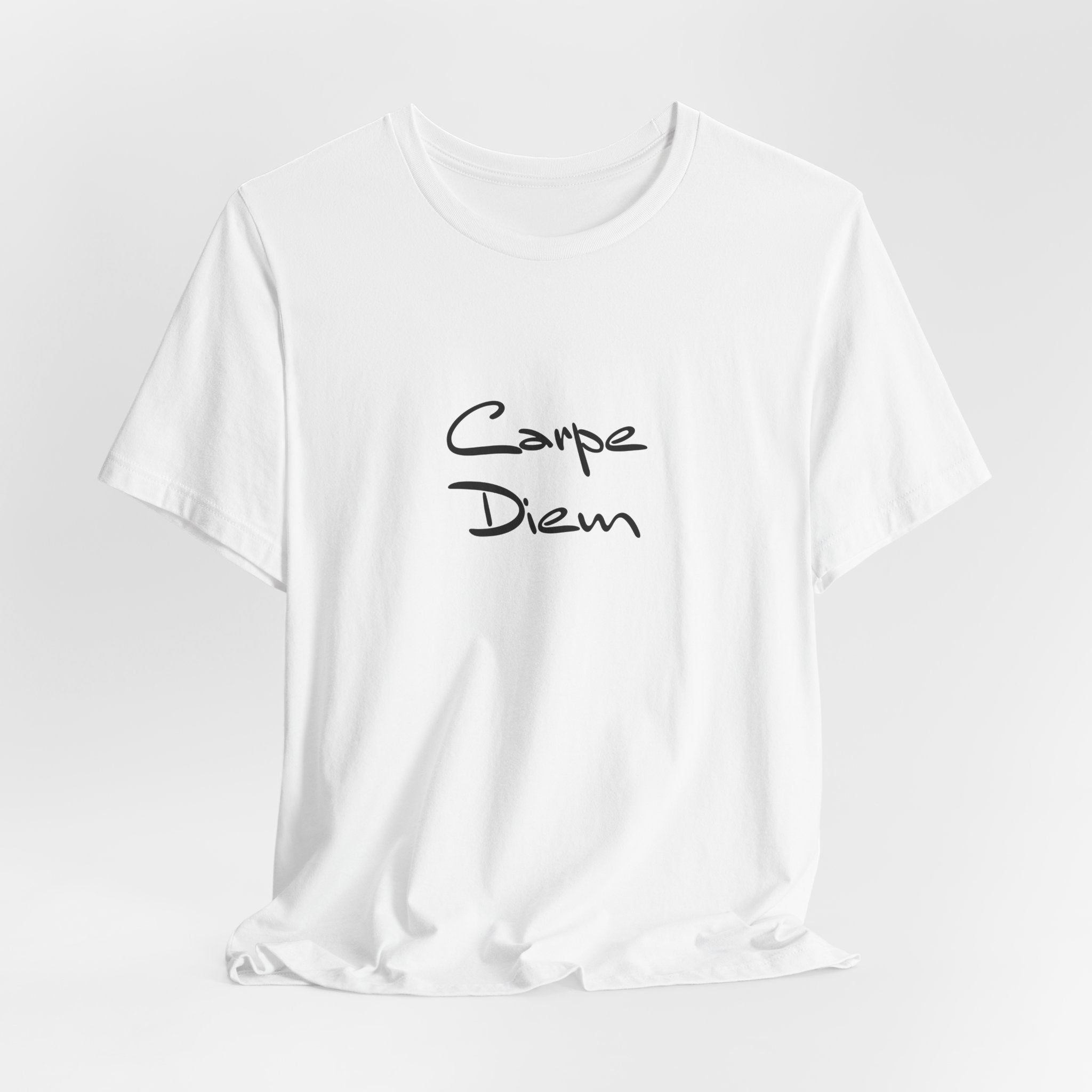 Carpe Diem Graphic Unisex Jersey Short Sleeve Tee