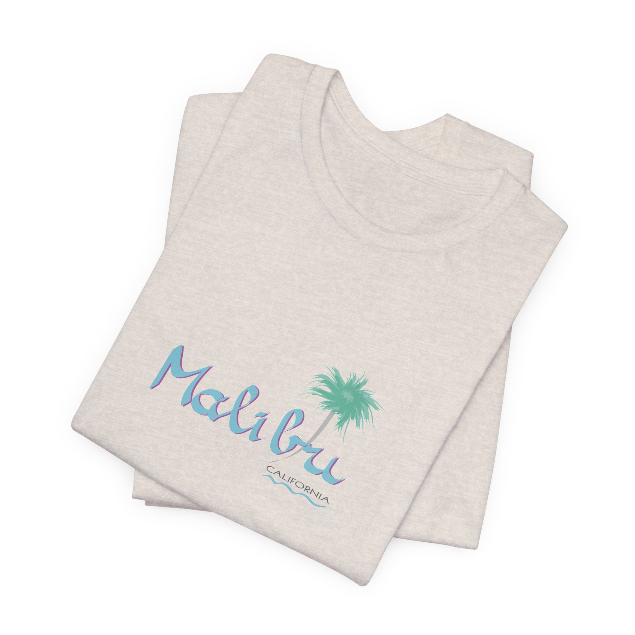 Malibu California Graphic Unisex Jersey Short Sleeve Tee