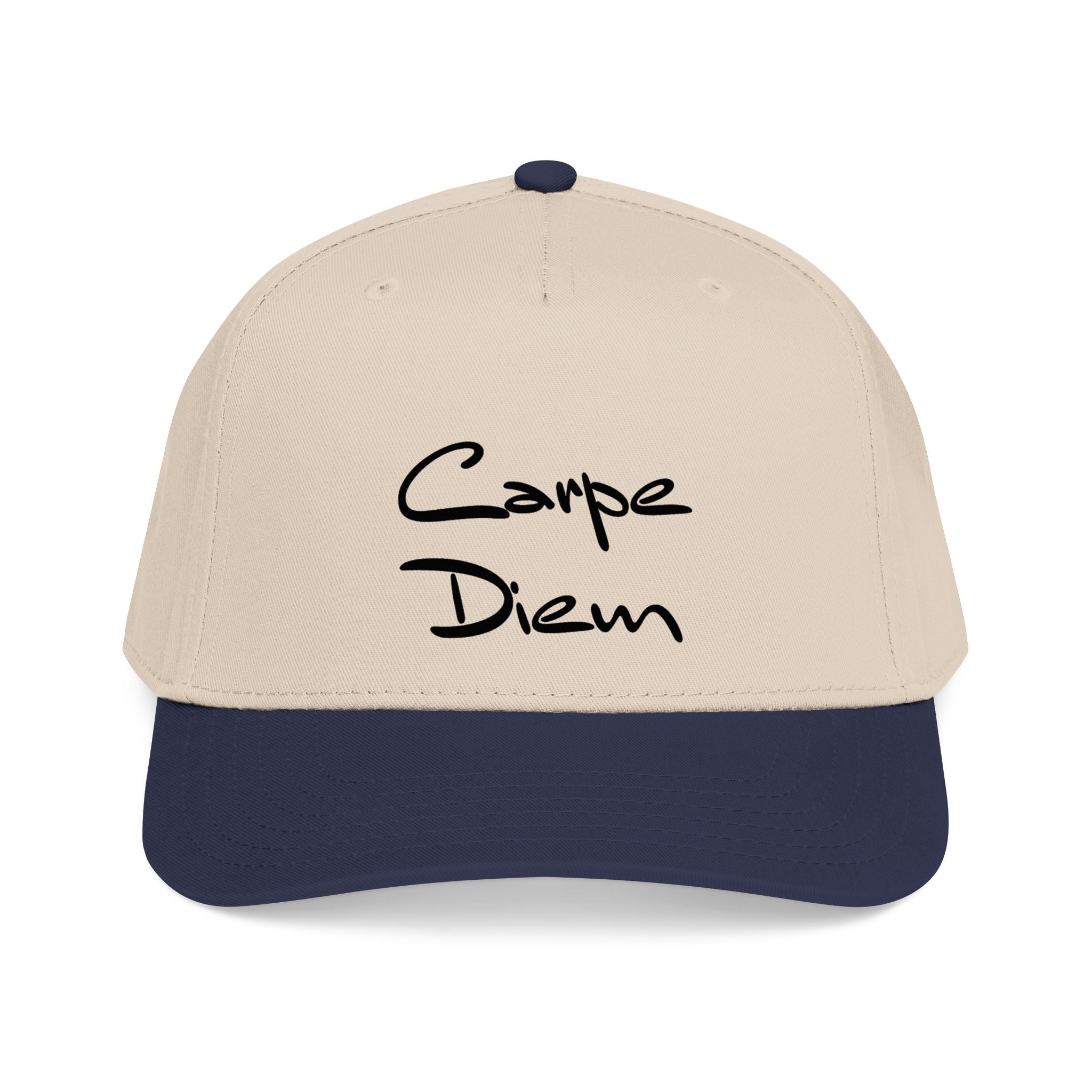 Carpe Diem Seize the Day Script Cap