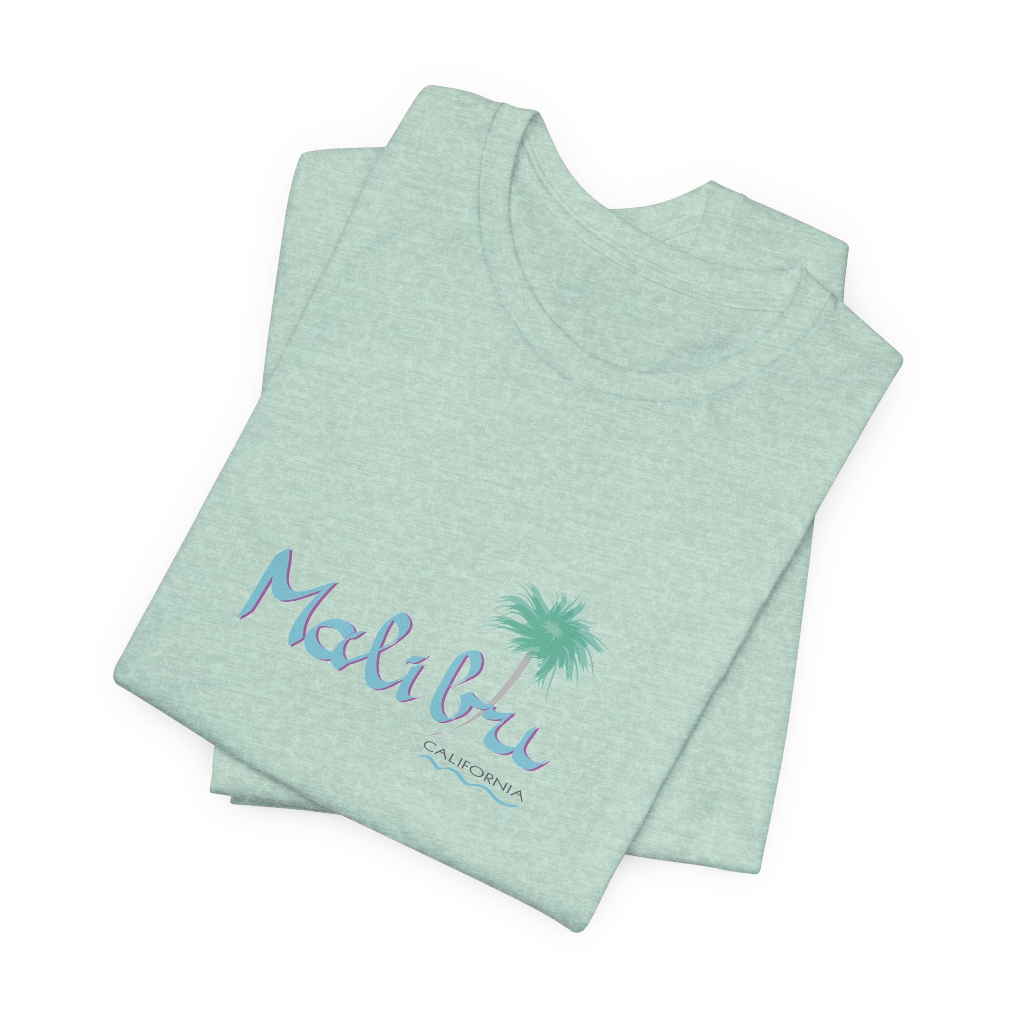 Malibu California Graphic Unisex Jersey Short Sleeve Tee