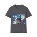 Cool Snow Cat Graphic Tee