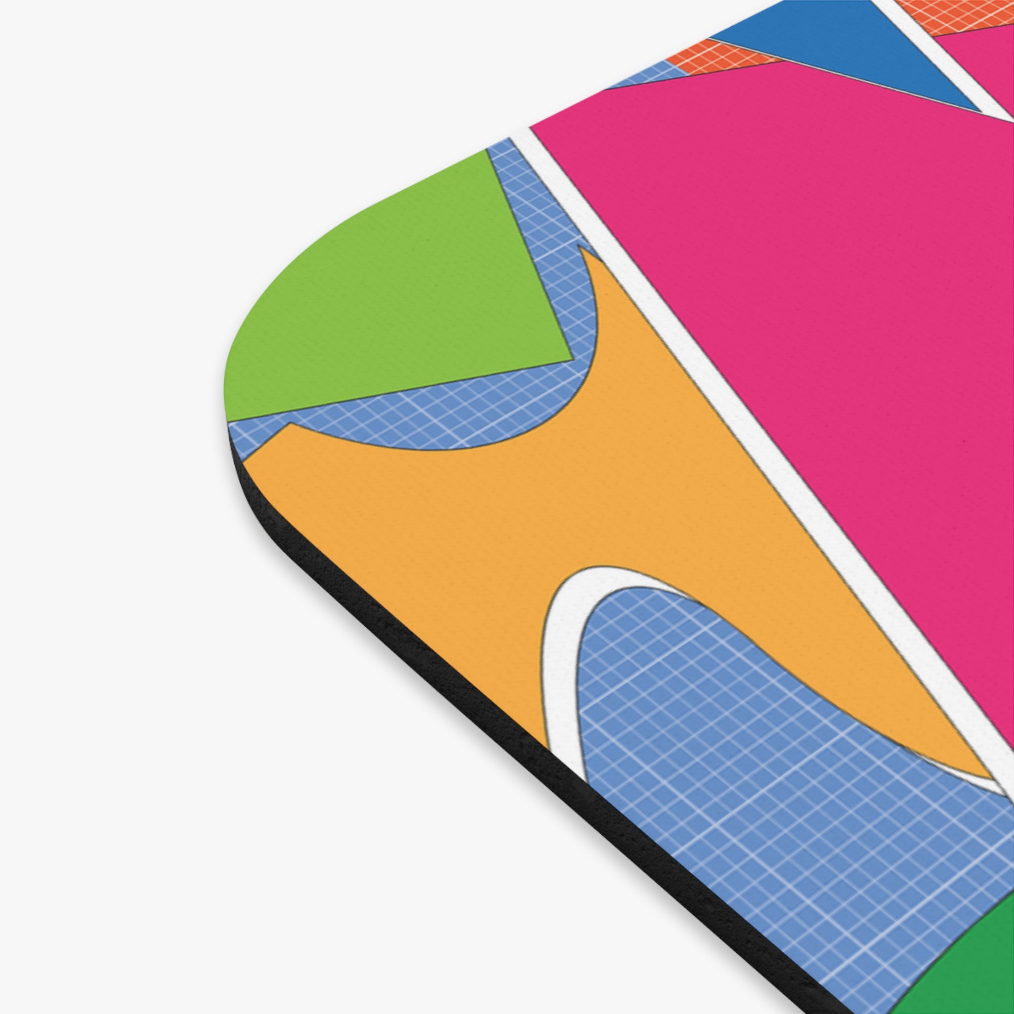 Connection Abstract Art Mouse Pad – Colorful Geometric Modern Workspace Decor