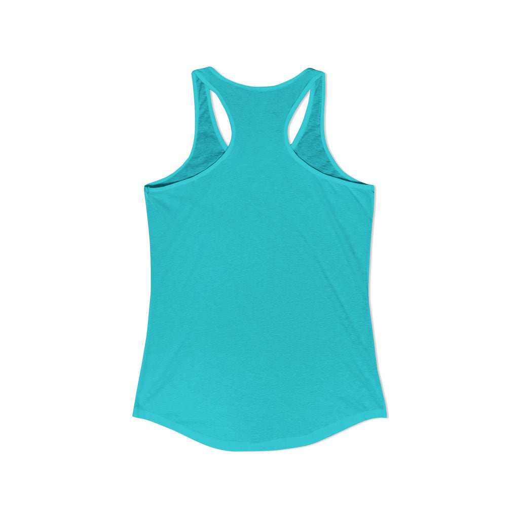 Fun Pool Girl Graphic Women's Ideal Racerback Tank
