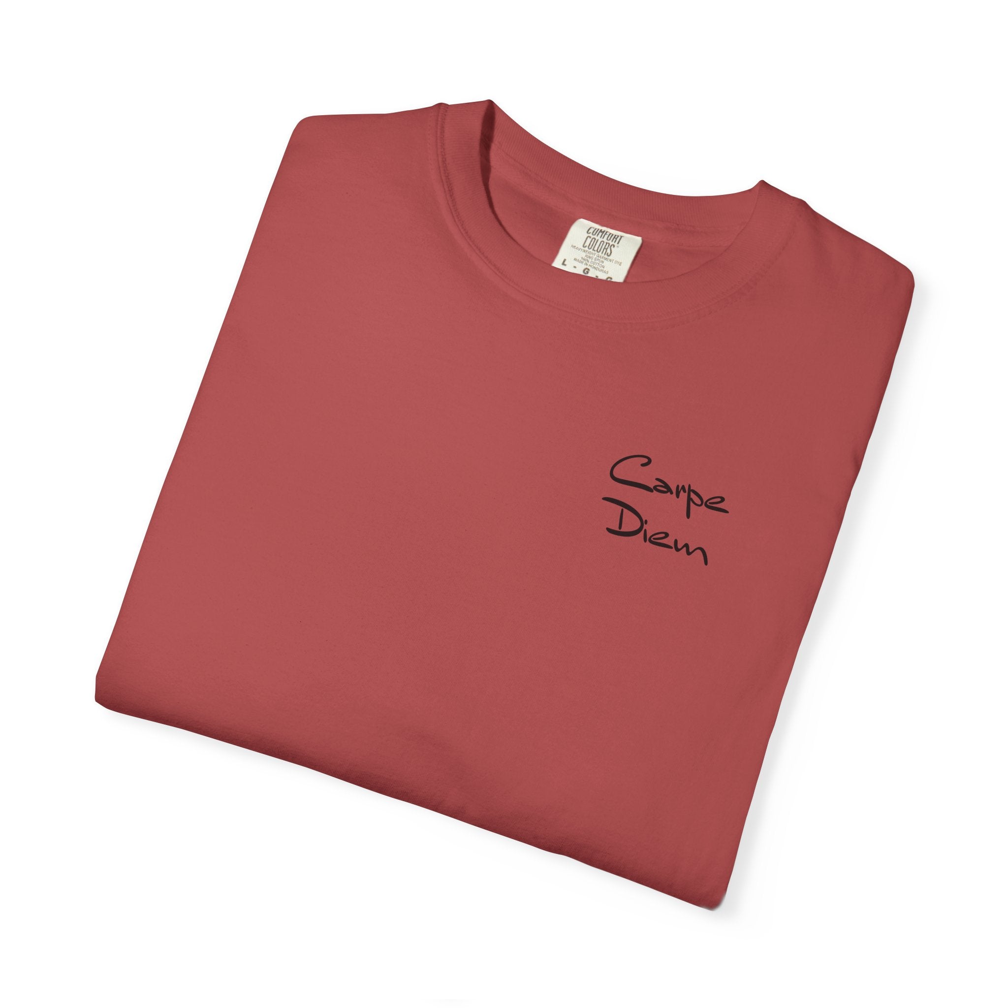 Carpe Diem Black Script Graphic Unisex T-shirt