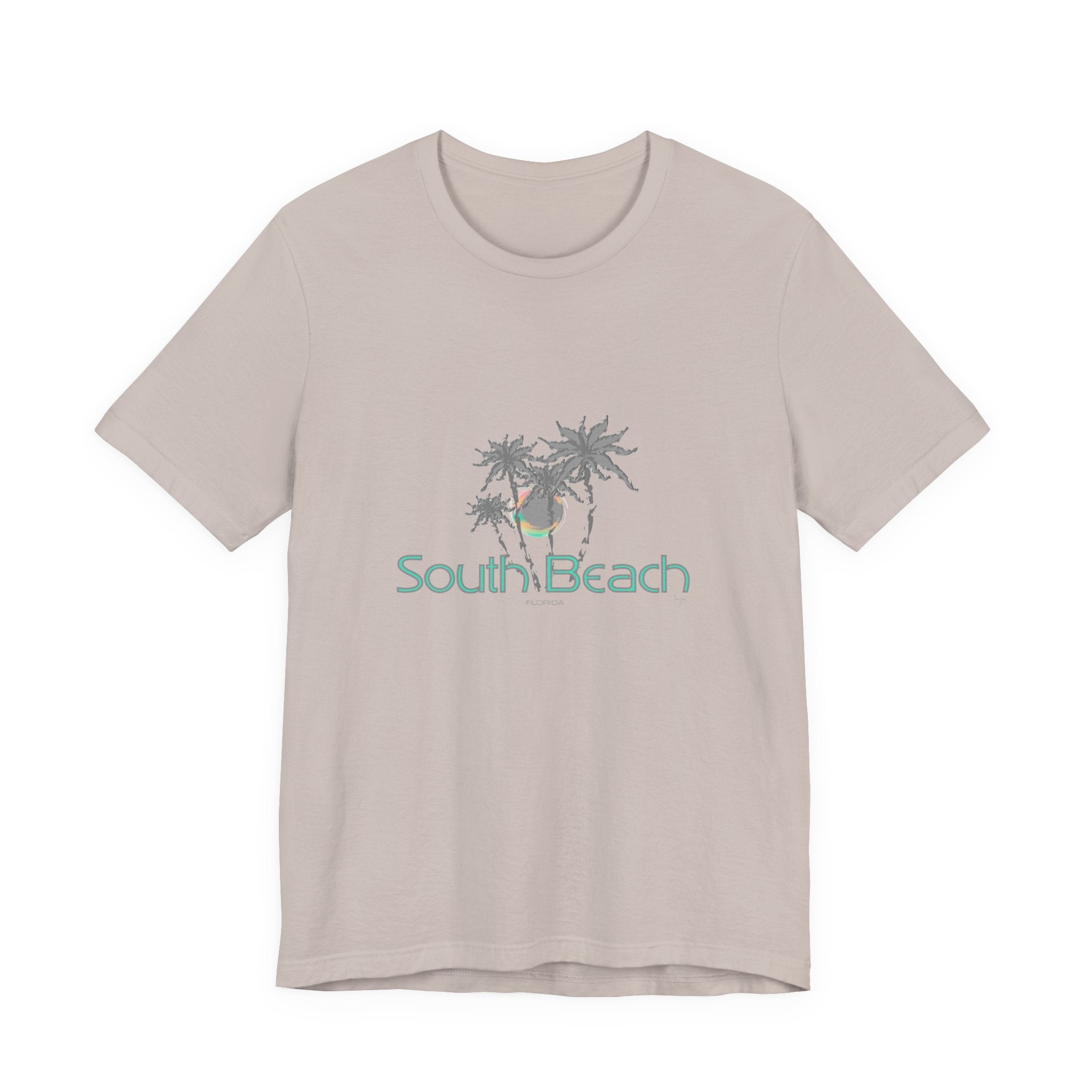 South Beach Graphic Unisex Jersey Short Sleeve Tee