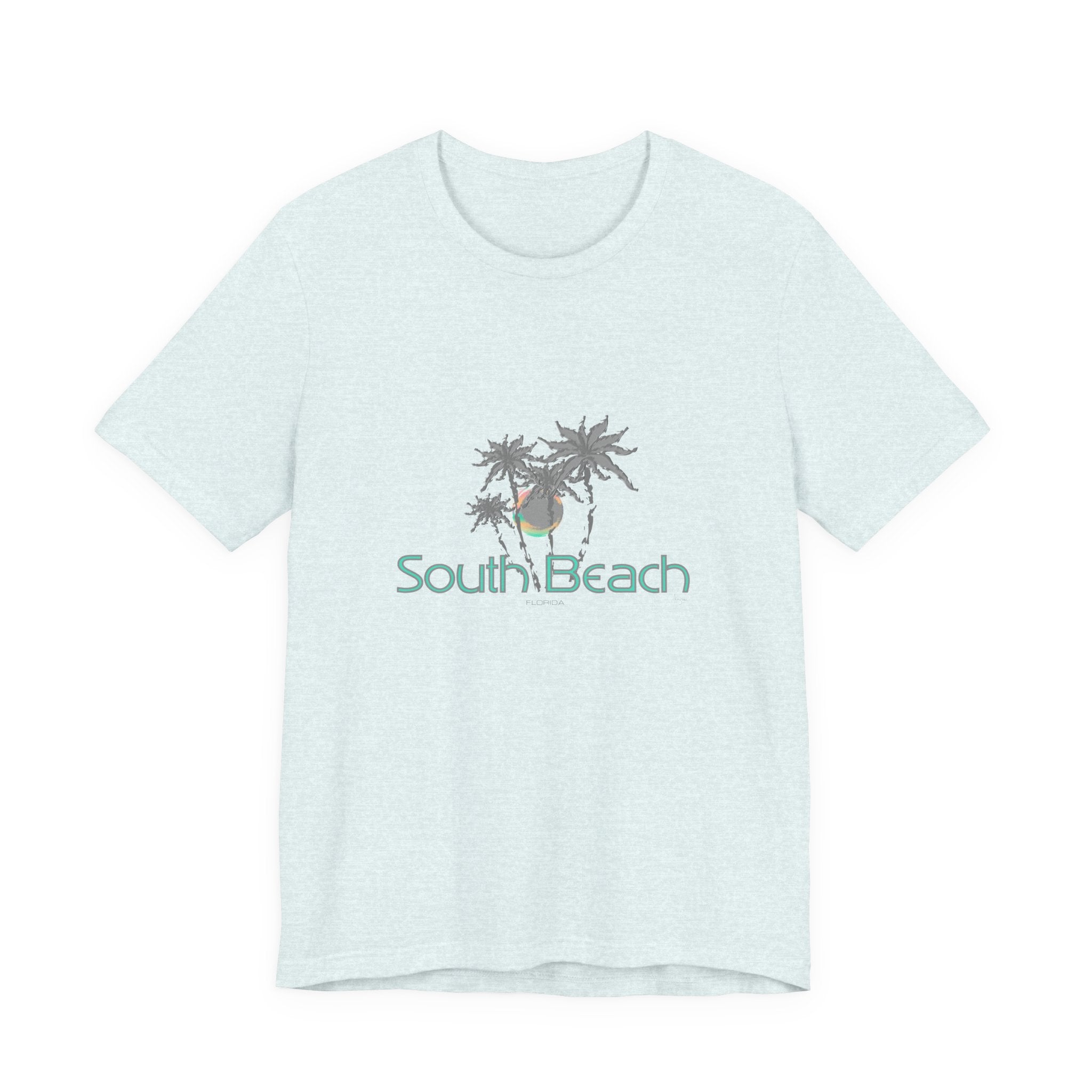 South Beach Graphic Unisex Jersey Short Sleeve Tee