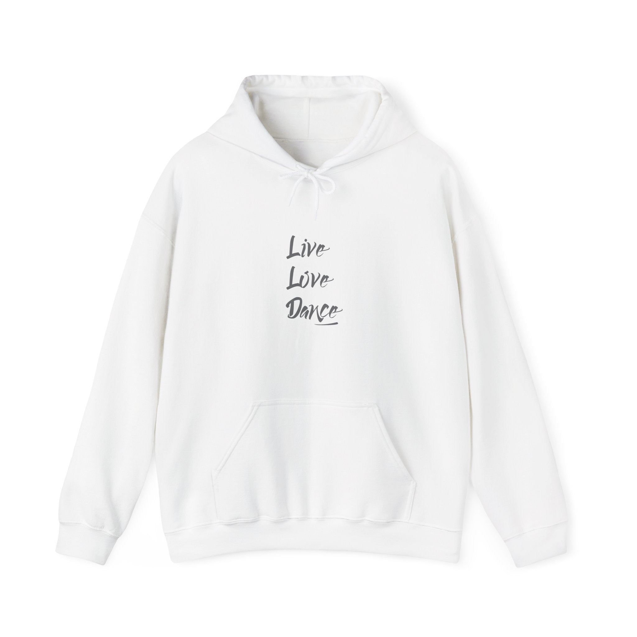 Live Love Dance Graphic Hoodie Unisex Heavy Blend™ Hooded Sweatshirt