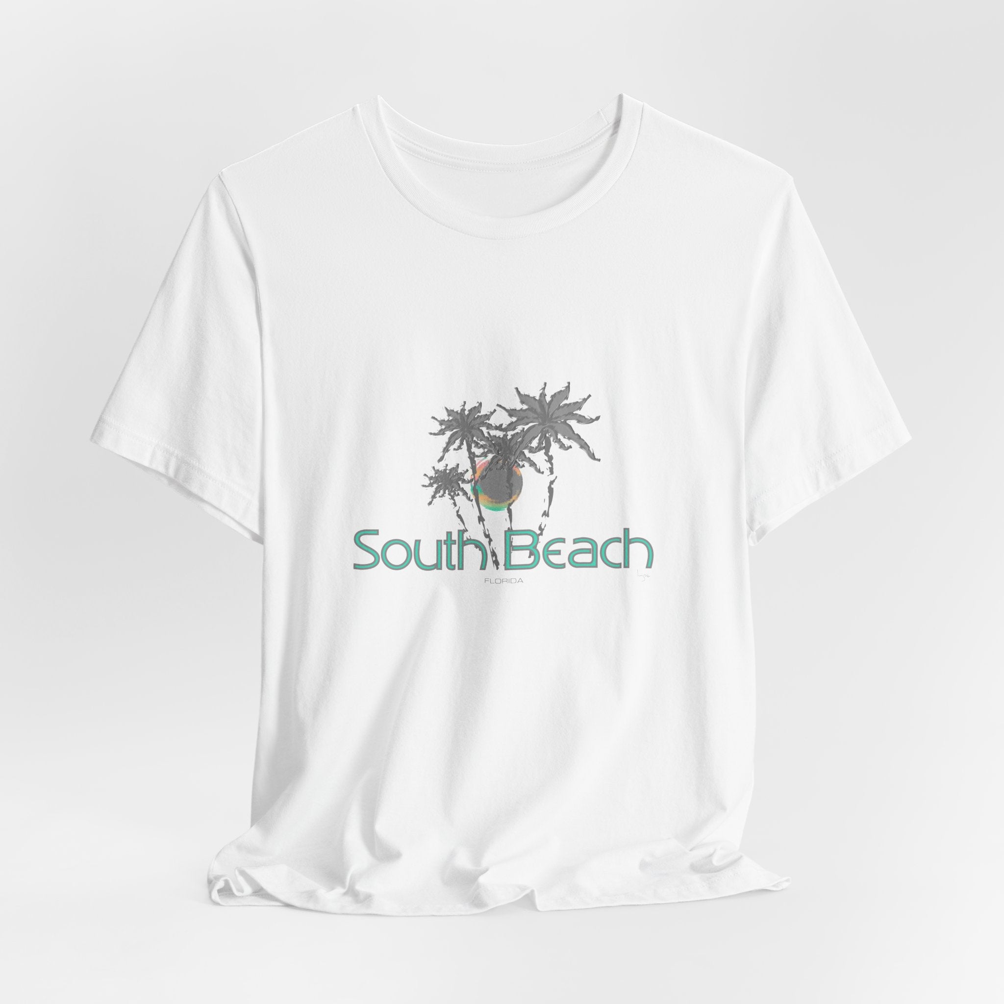 South Beach Graphic Unisex Jersey Short Sleeve Tee