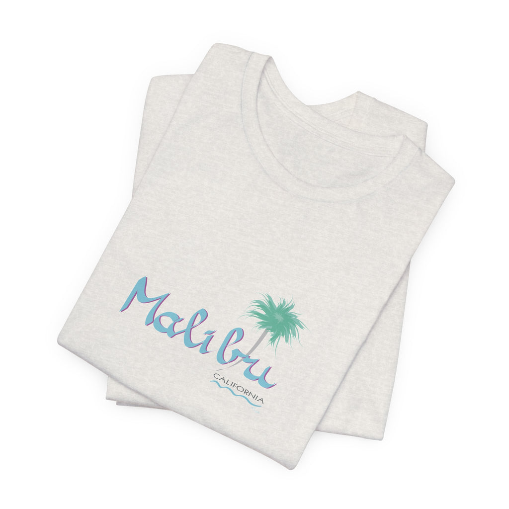 Malibu California Graphic Unisex Jersey Short Sleeve Tee