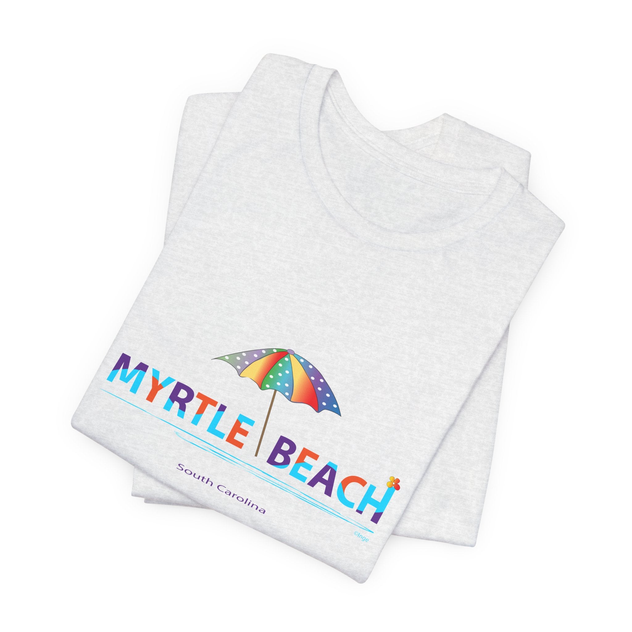 Myrtle Beach South Carolina Graphic Tee Unisex Jersey Short Sleeve Tee
