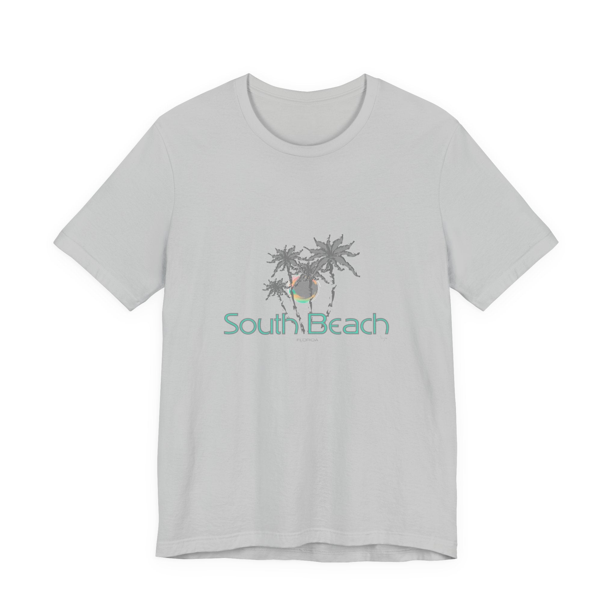 South Beach Graphic Unisex Jersey Short Sleeve Tee