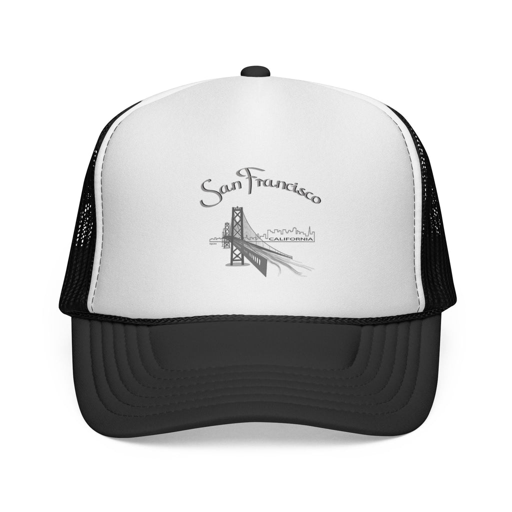 San Francisco Golden Gate Bridge Graphic Trucker Caps