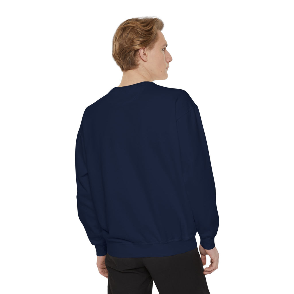 Malibu California Sunset Graphic Unisex Garment-Dyed Sweatshirt