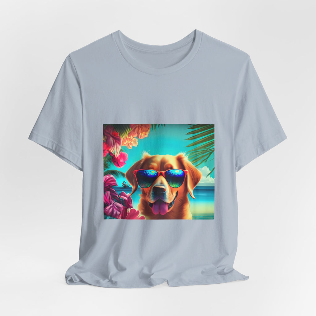 Cool Pup Beach Vibe Graphic Tee