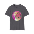 Labrador Retriever Floral Graphic T-Shirt for Dog Lovers