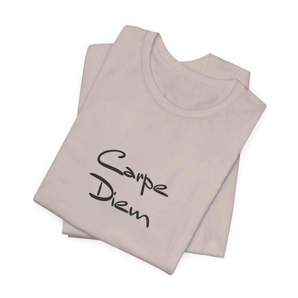 Carpe Diem Graphic Unisex Jersey Short Sleeve Tee