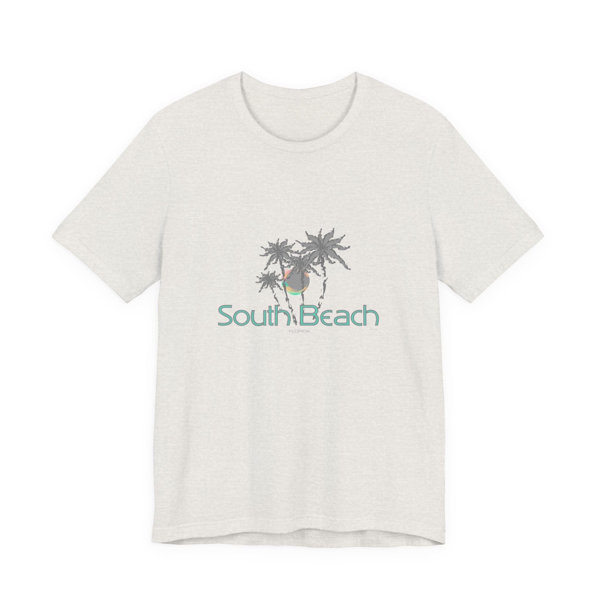 South Beach Graphic Unisex Jersey Short Sleeve Tee