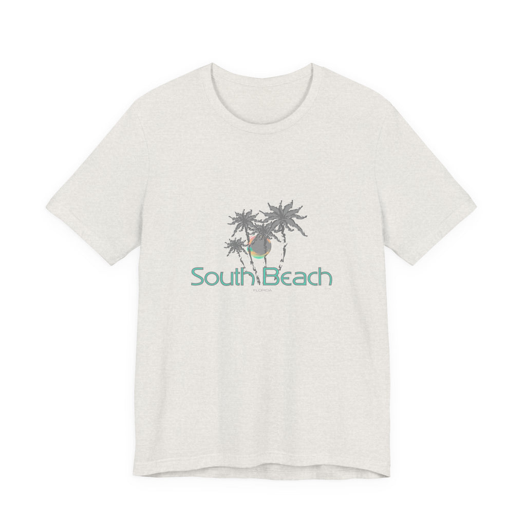 South Beach Graphic Unisex Jersey Short Sleeve Tee