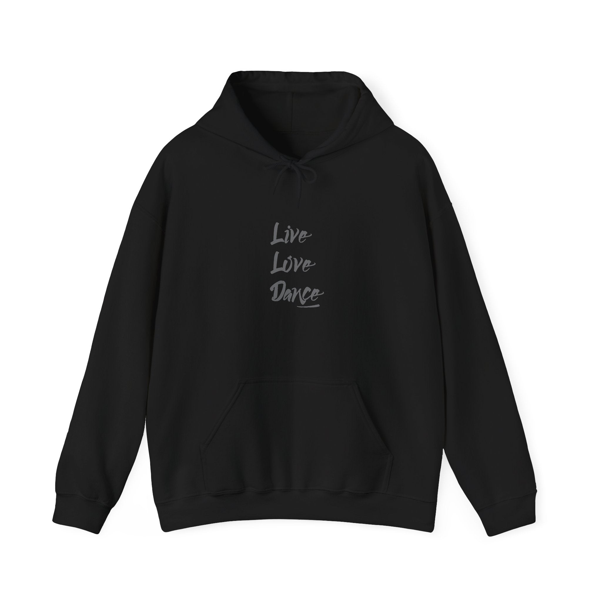 Live Love Dance Graphic Hoodie Unisex Heavy Blend™ Hooded Sweatshirt