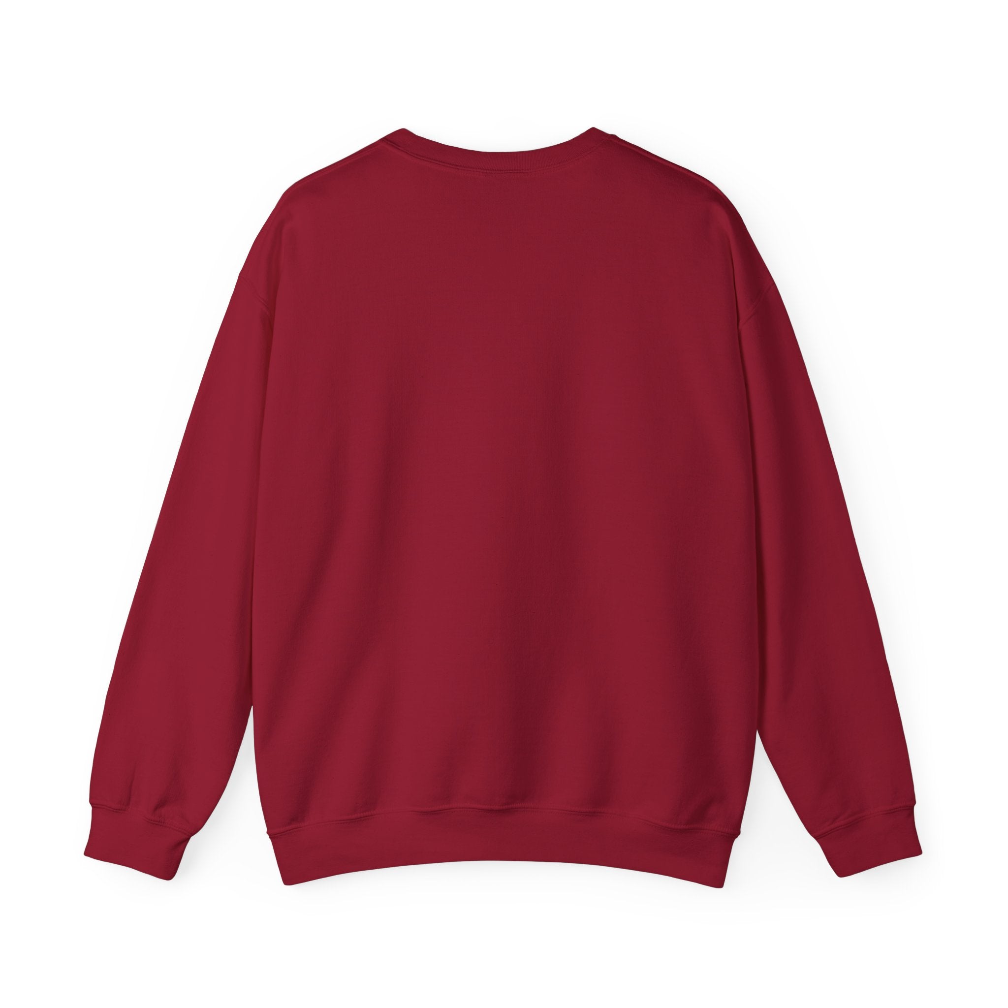 Fun Purr-fectly Chilled Cat Graphic Unisex Heavy Blend™ Crewneck Sweatshirt
