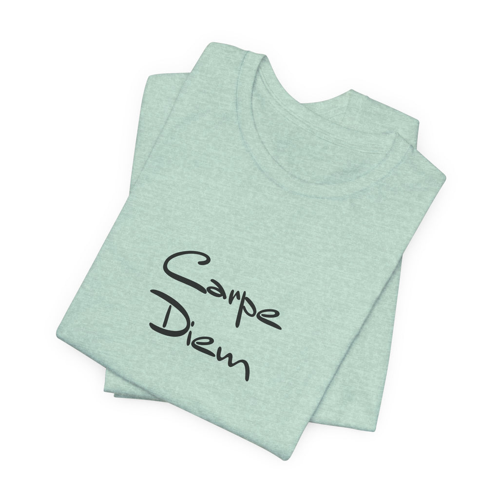 Carpe Diem Graphic Unisex Jersey Short Sleeve Tee