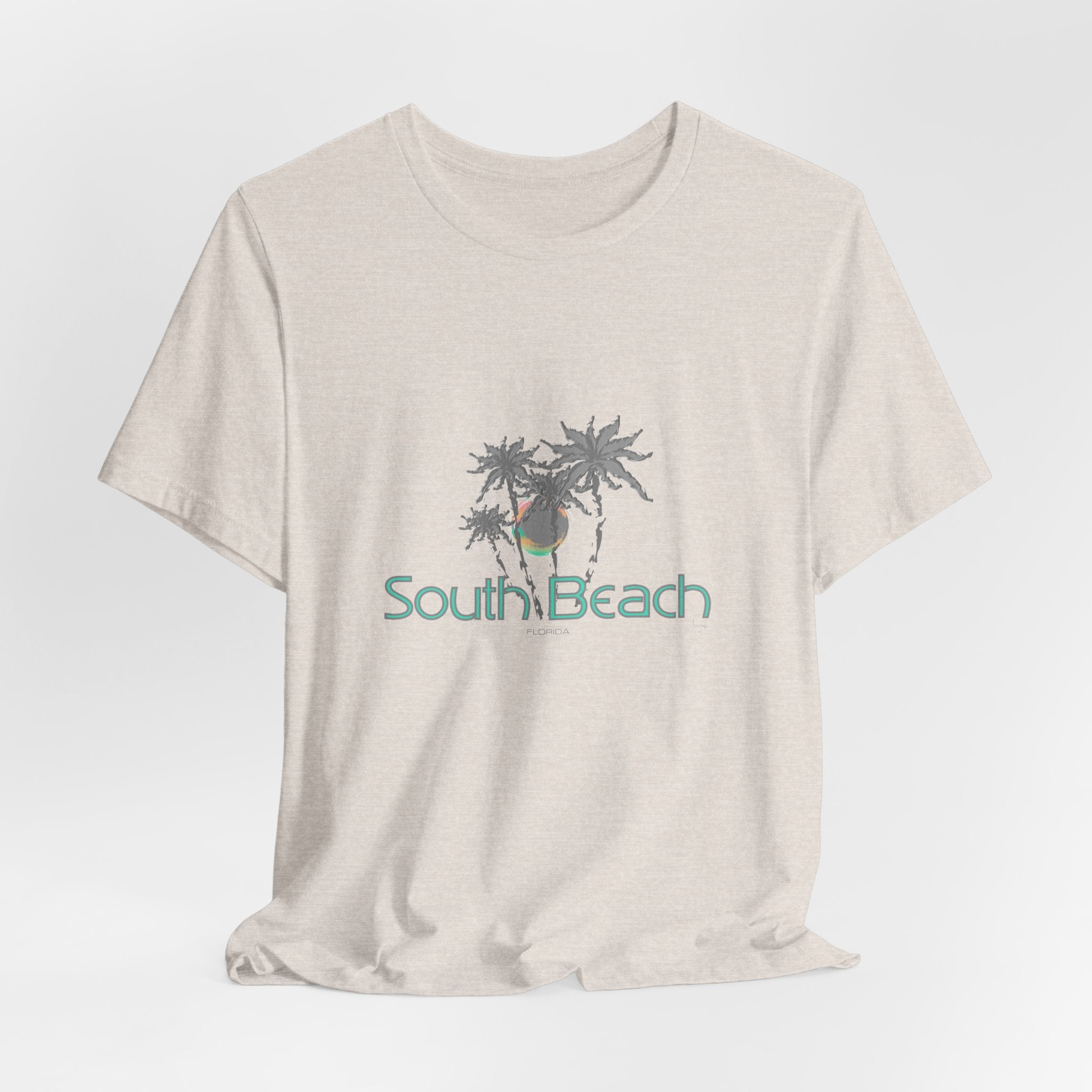 South Beach Graphic Unisex Jersey Short Sleeve Tee