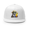 Happy Hour Cat Trucker Hat | Funny Cat Beach Cap
