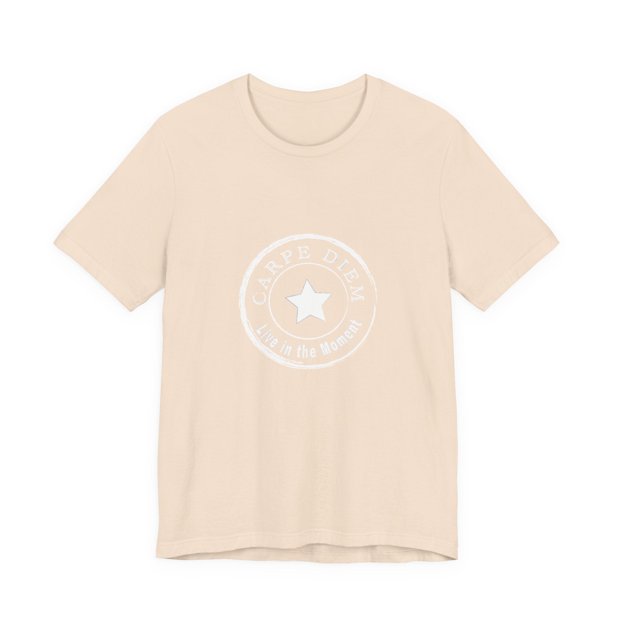 Carpe Diem Live in the Moment Graphic Jersey Short Sleeve Tee
